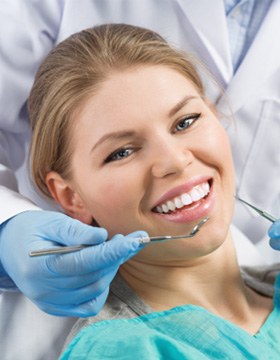 a patient receiving dental care from a dentist near Tyler